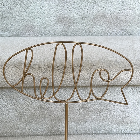 Hello Table Top Sign - Picture 3 of 9